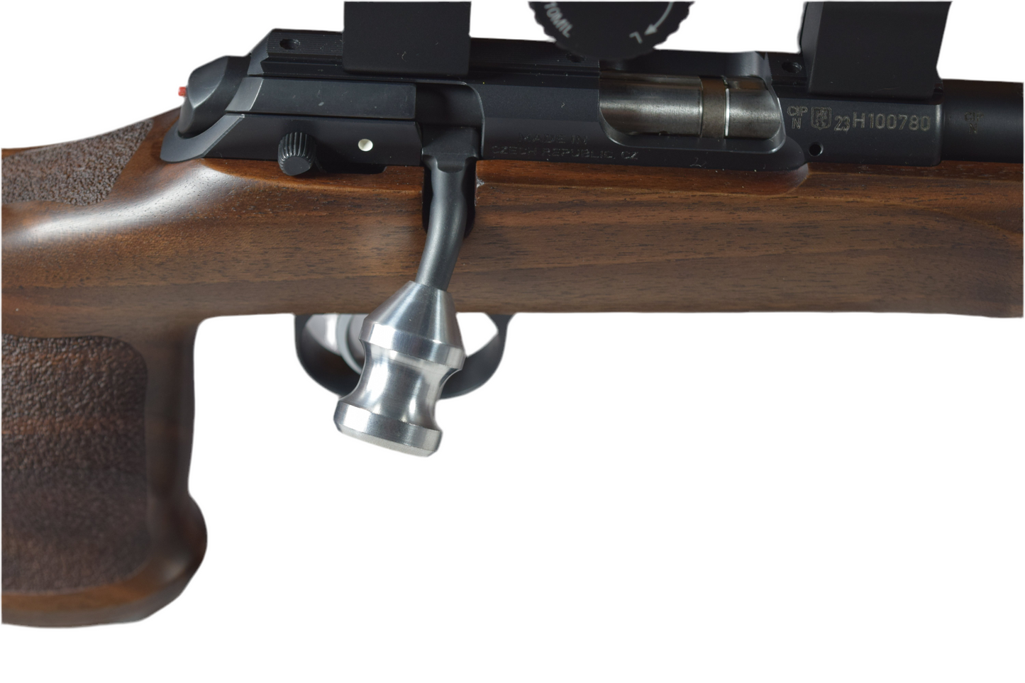 Aluminium 6061 T6 oversized Odin Rifle Bolt Handle